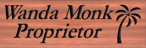 Wanda Monk sign